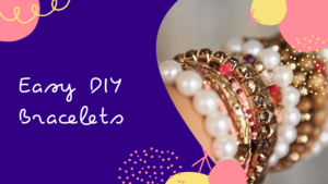 DIY Name Bracelets with Colourful Beads